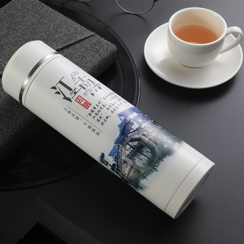 高端保温杯316医用不锈钢 礼盒套装