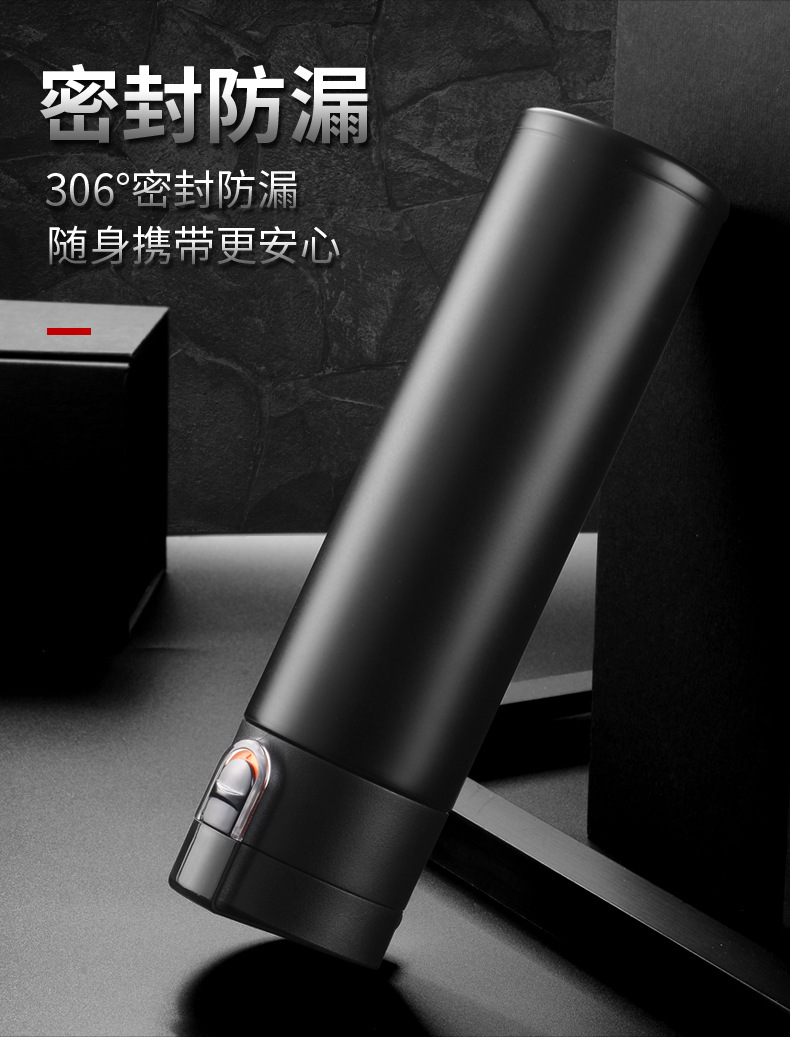 316不锈钢弹跳盖保温杯