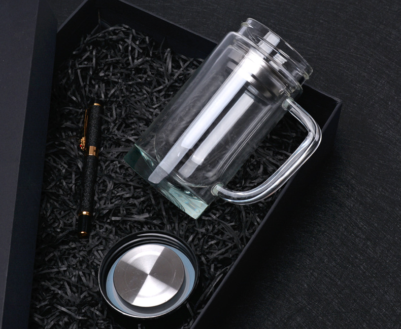 小米定做新款商务玻璃水杯