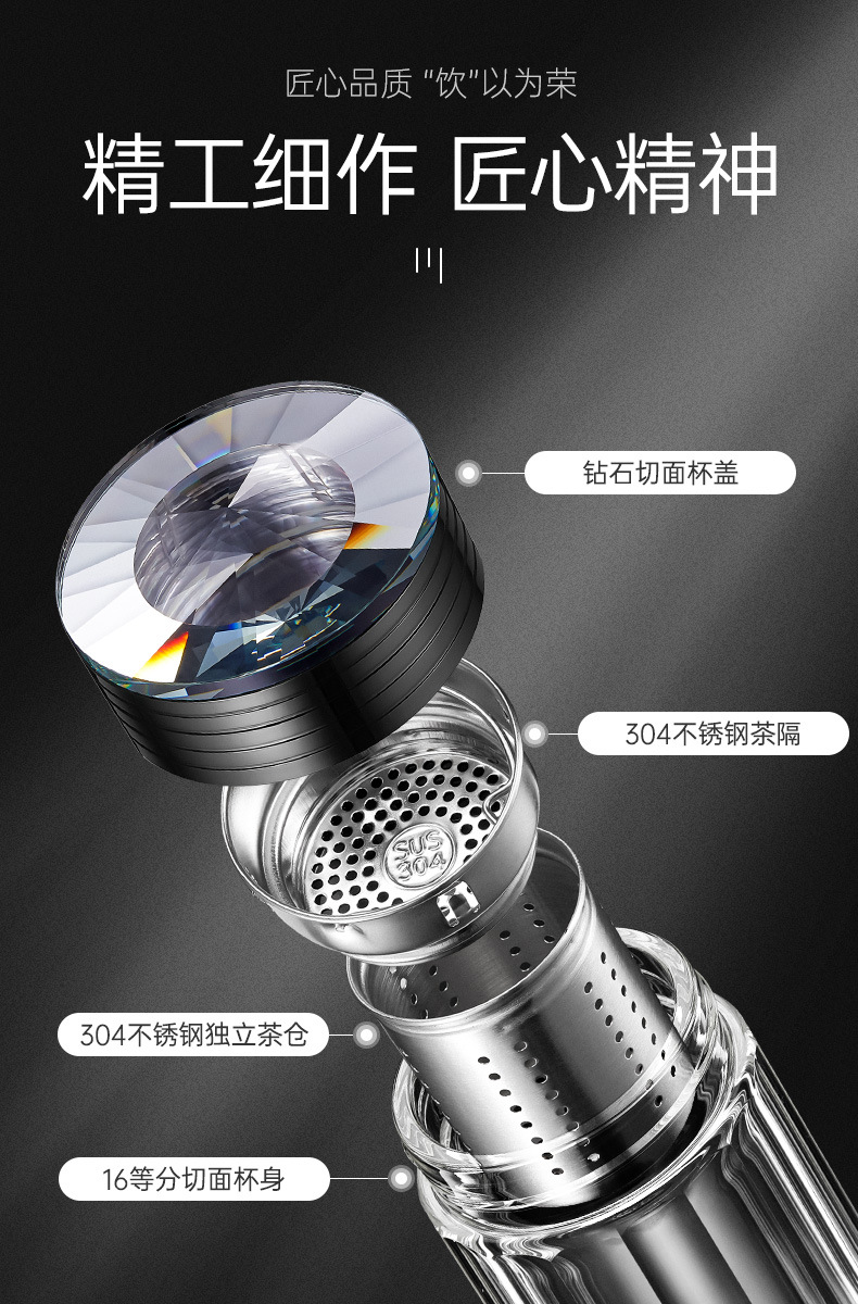 新款高端玻璃杯