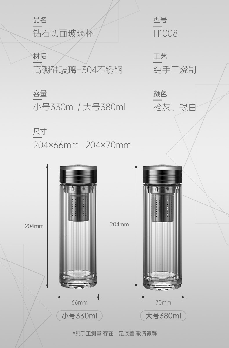 新款高端玻璃杯