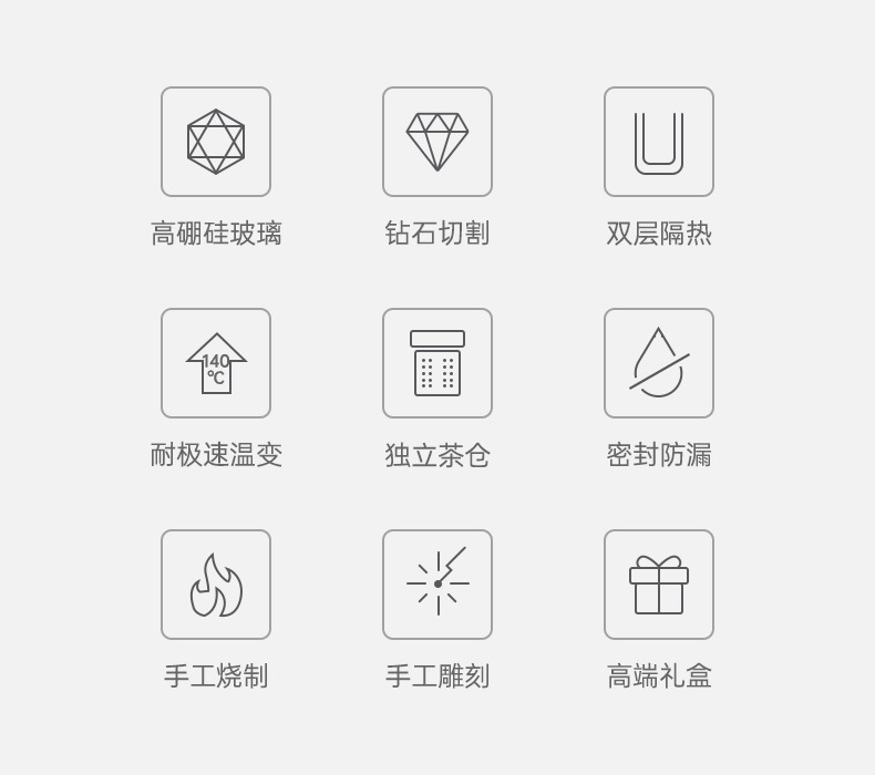 新款高端玻璃杯