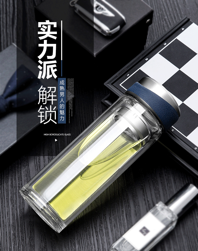 创意透明玻璃杯