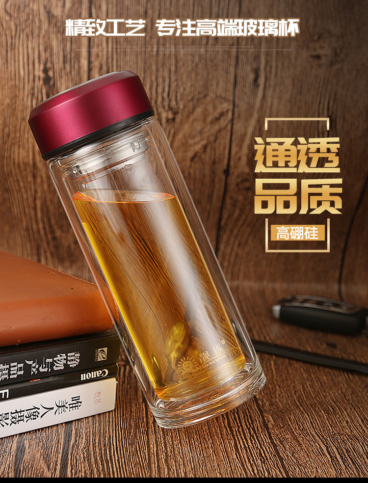 烧厚底透明玻璃杯