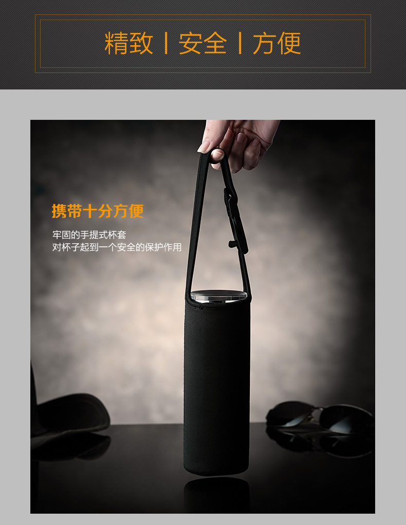 深圳航空定做双层玻璃杯泡茶水杯