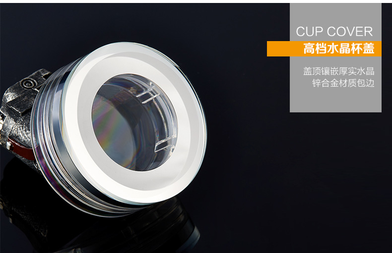 深圳航空定做双层玻璃杯泡茶水杯