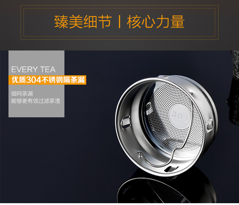 深圳航空定做双层玻璃杯泡茶水杯