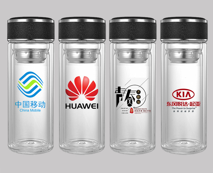 定制双层玻璃杯