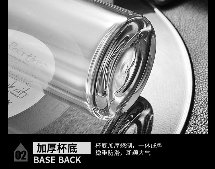 定制双层玻璃杯