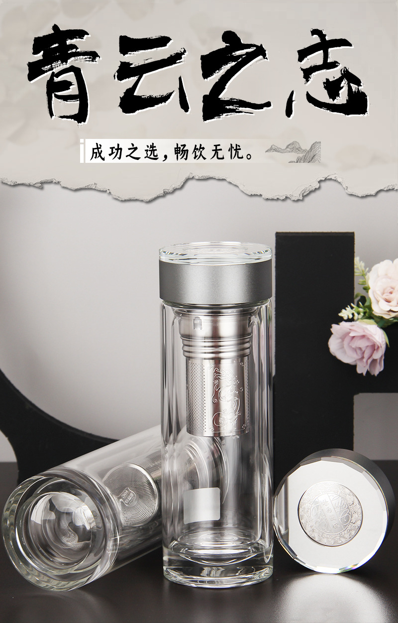 经典双层玻璃杯