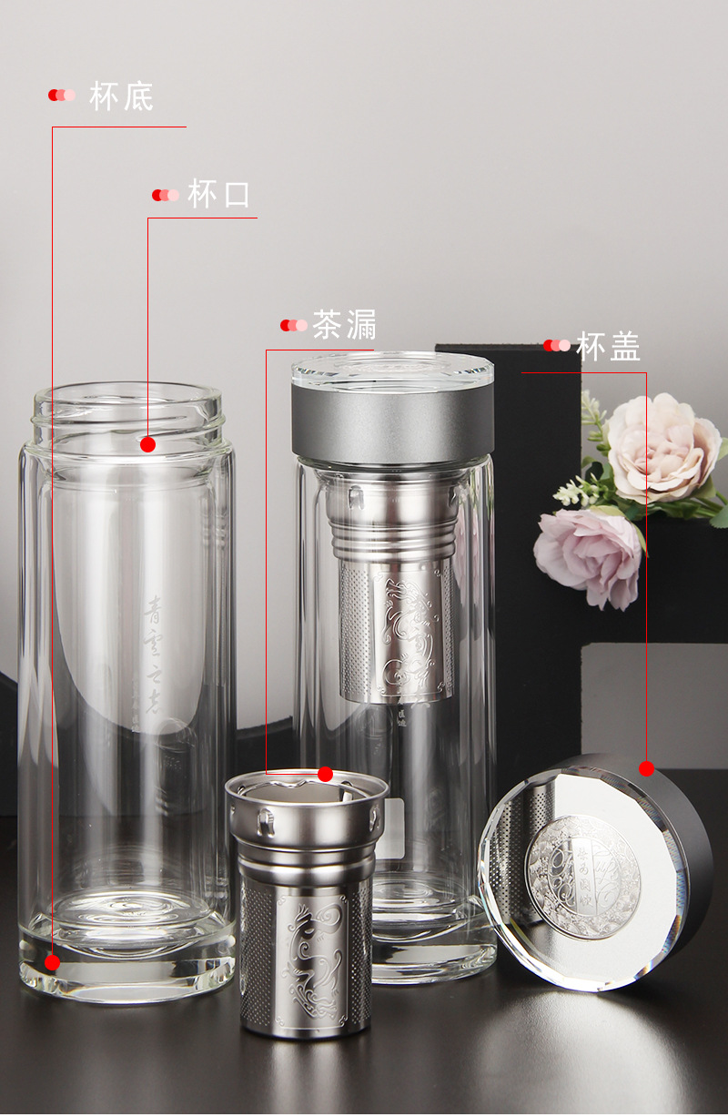 经典双层玻璃杯