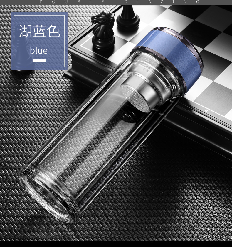 新款双层玻璃杯