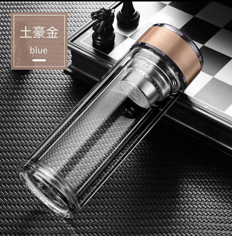 新款双层玻璃杯