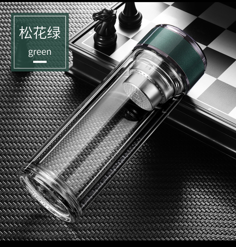 新款双层玻璃杯