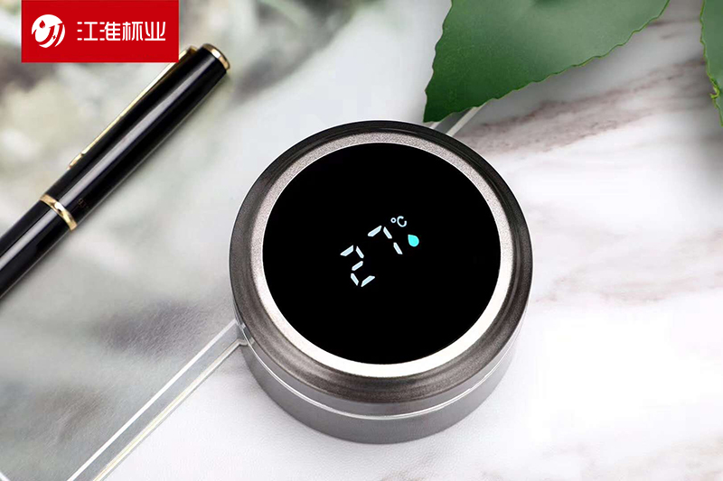 智能显温玻璃杯