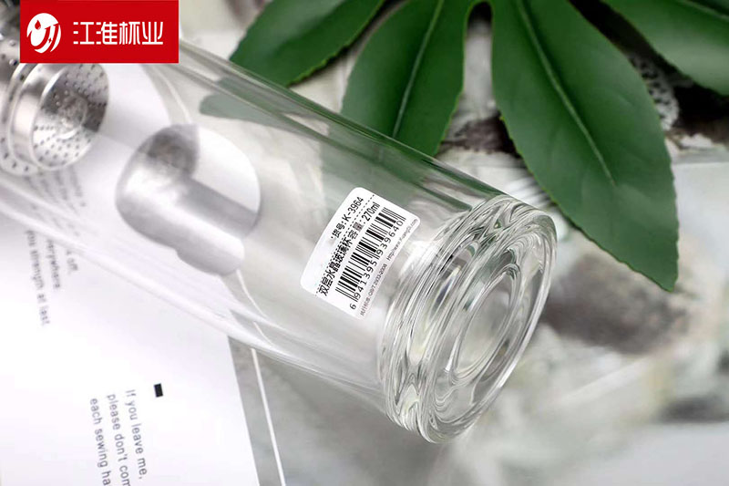 智能显温玻璃杯