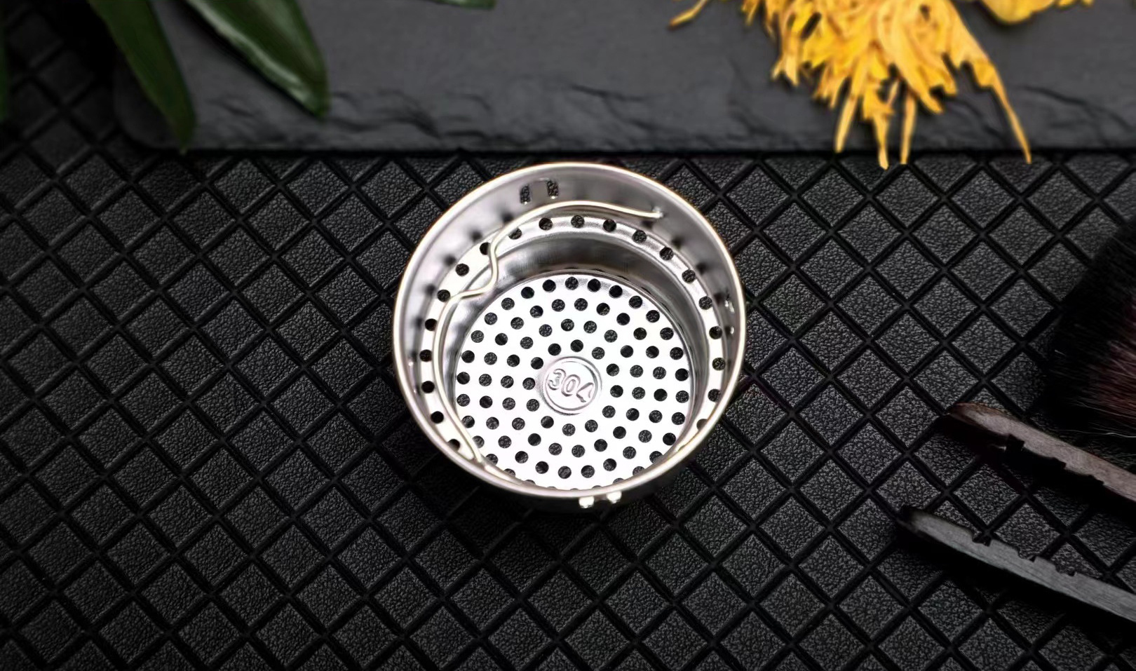 专业定LOGO高鹏硅双层玻璃杯