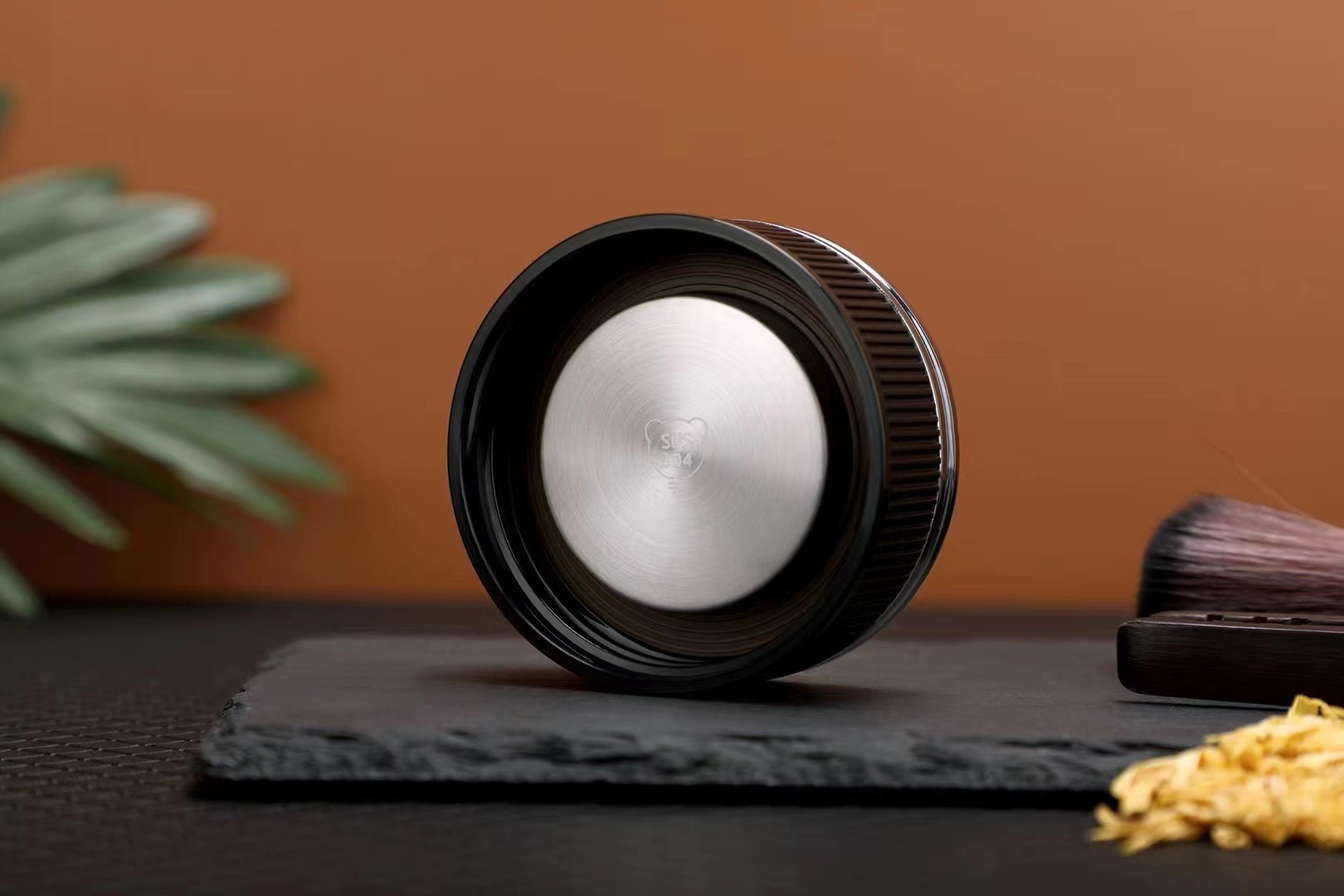 专业定LOGO高鹏硅双层玻璃杯