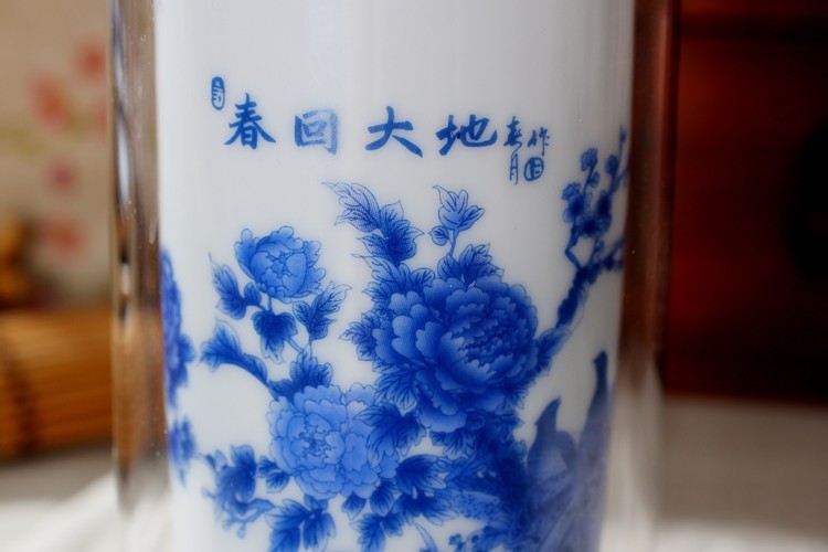 白水晶玻璃杯之春回大地-110