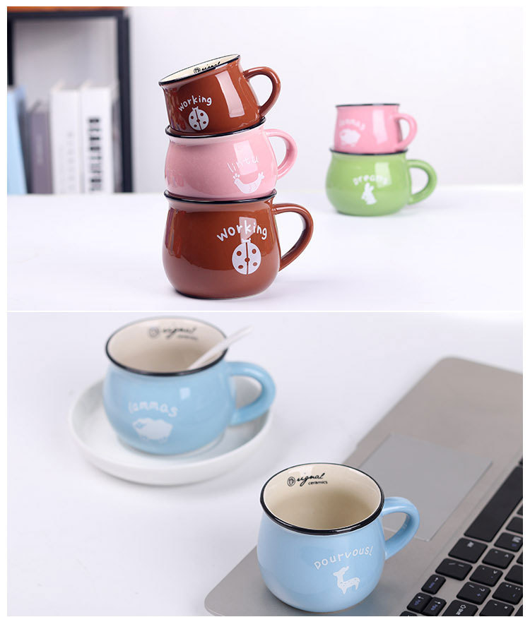 广告定制logo咖啡杯