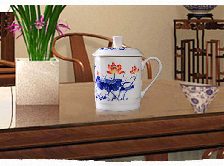 定制骨质瓷会议杯