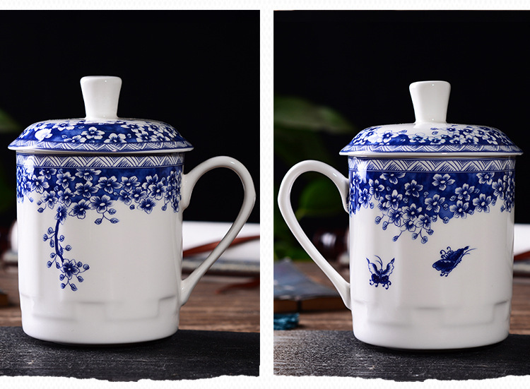 定制骨质瓷会议杯