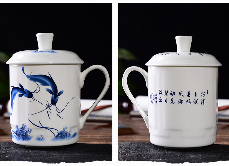 定制骨质瓷会议杯