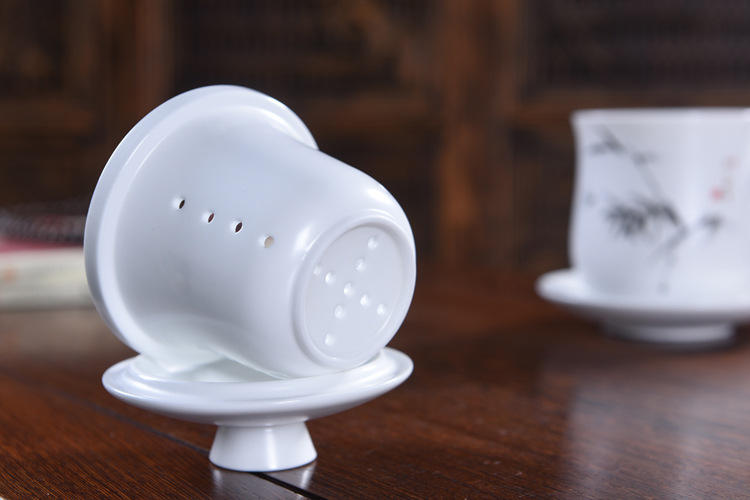 中式陶瓷办公骨瓷杯