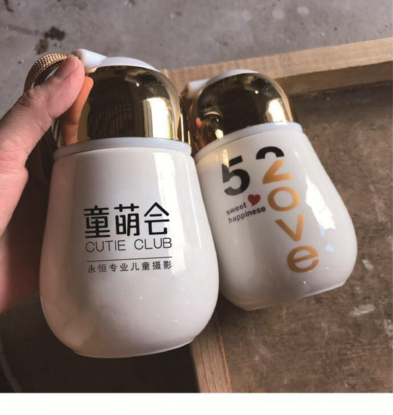 促销卡通灯泡杯