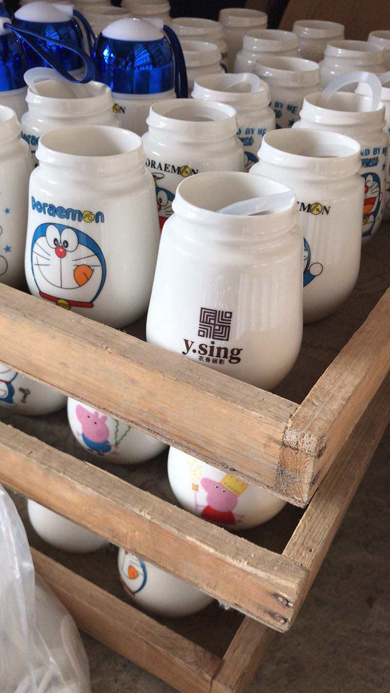 促销卡通灯泡杯