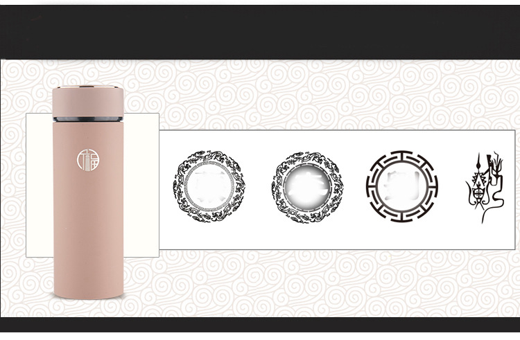 磨砂保温杯紫砂内胆茶杯