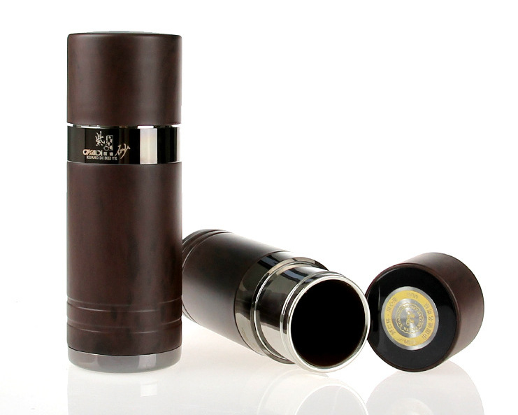 商务木纹紫砂杯