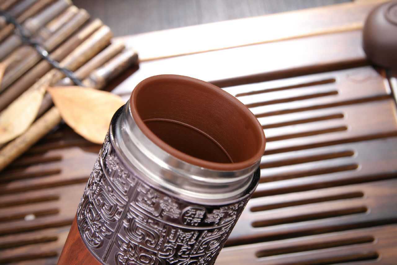 定制不锈钢紫砂保温杯