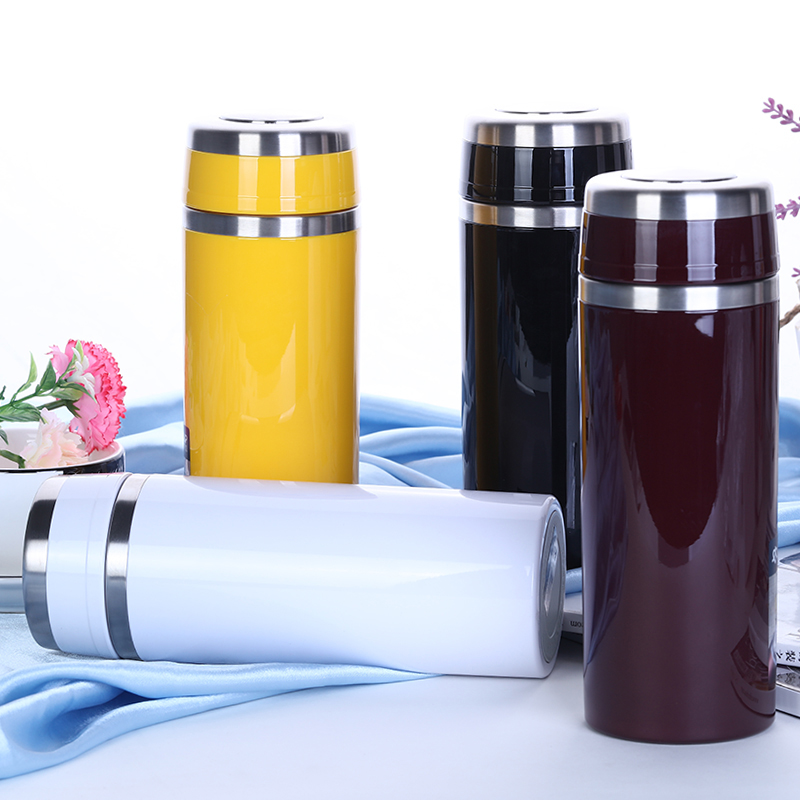 高档骨瓷内胆保温杯