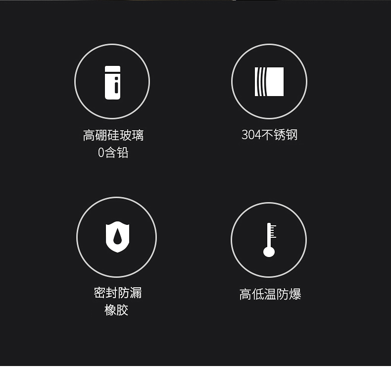 希诺单层玻璃杯