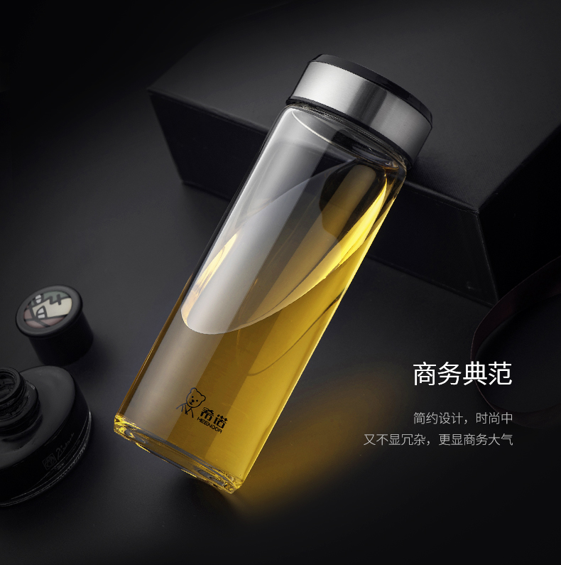 希诺单层玻璃杯