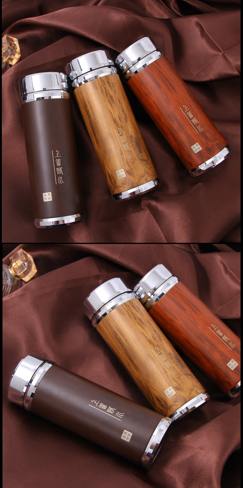 纯银保温杯高档银杯