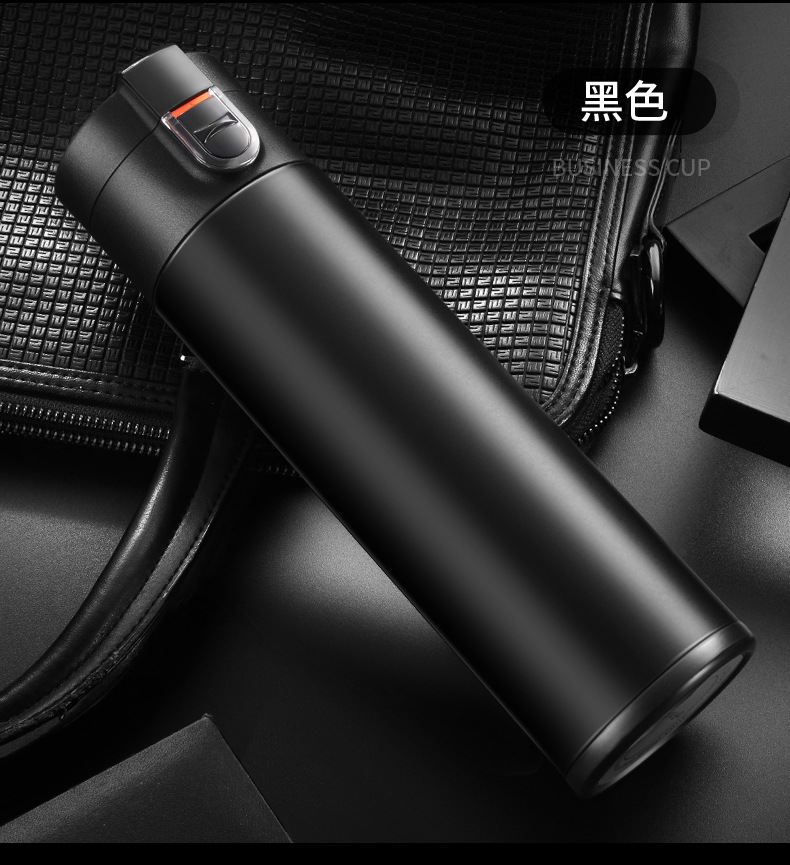 316不锈钢弹跳盖保温杯