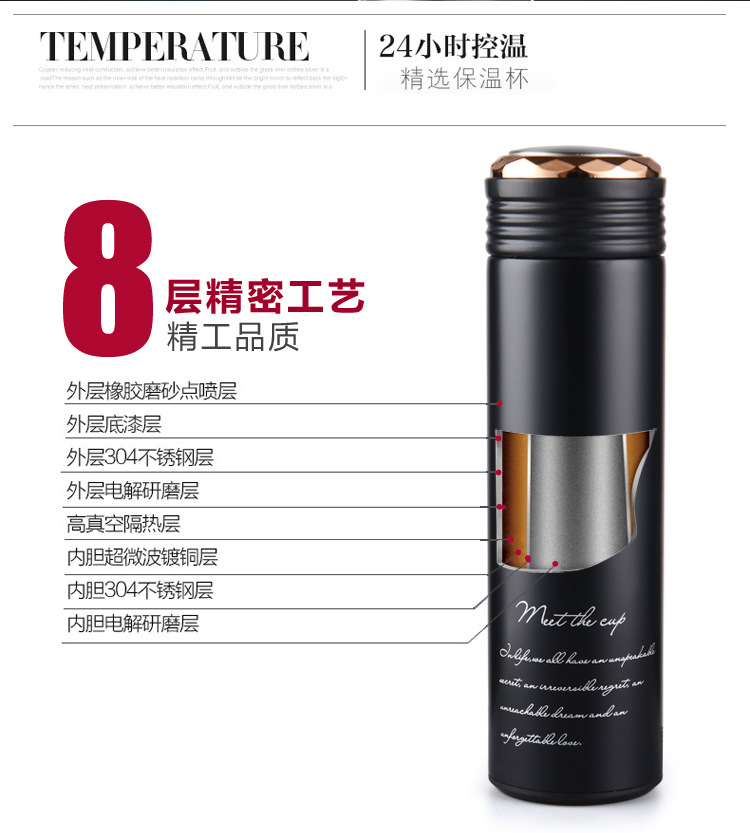 时尚休闲保温杯