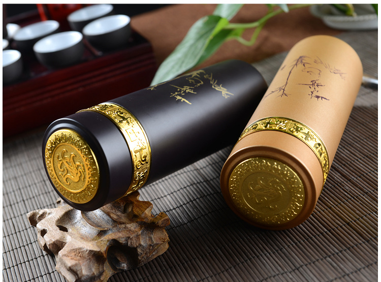 高档紫砂真空保温杯