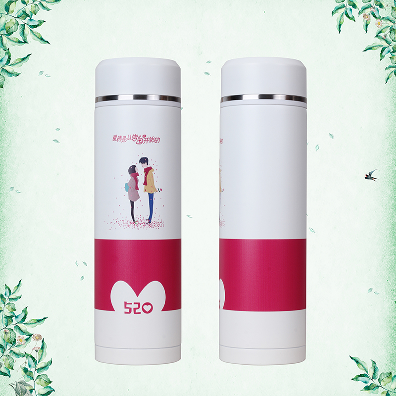 316医用不锈钢水转印保温杯