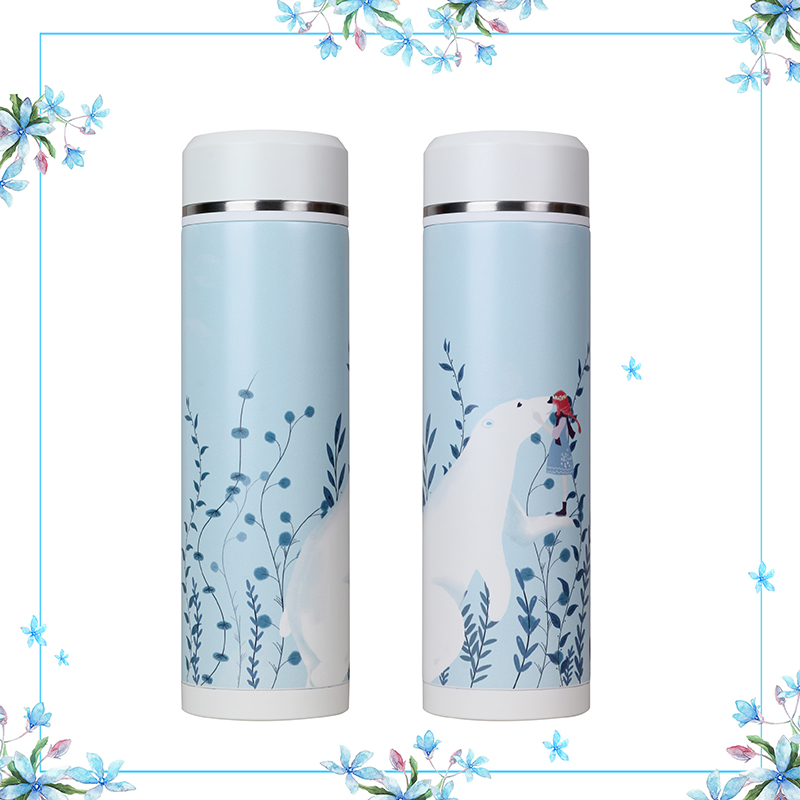 316医用不锈钢水转印保温杯