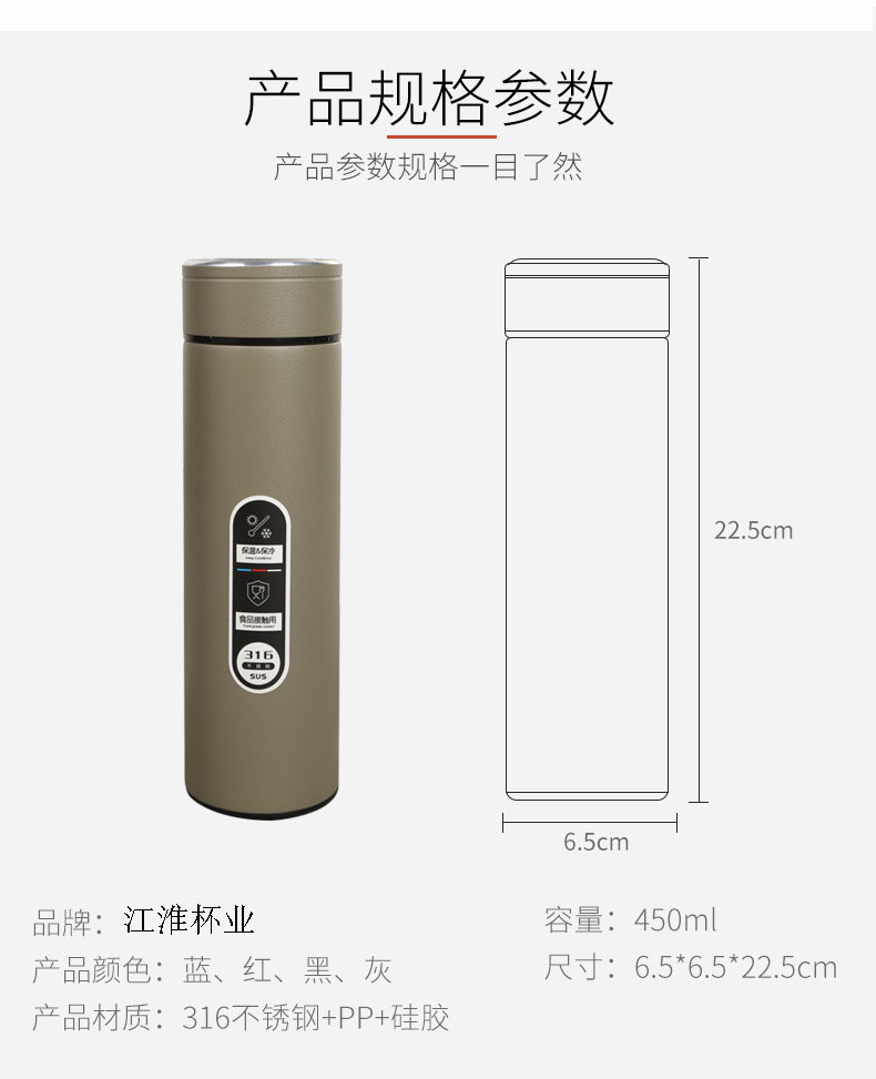 316材质智能显温