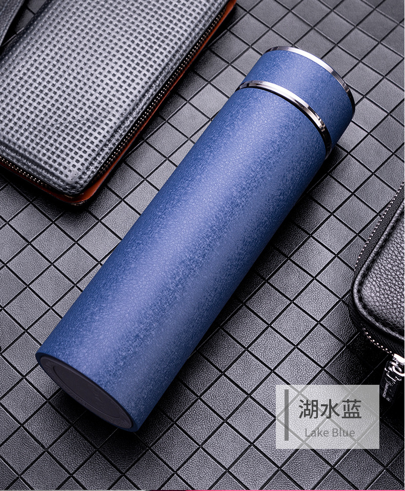 新款冰花烤漆保温 耐刮磨工艺水杯广告杯子定制LOGO