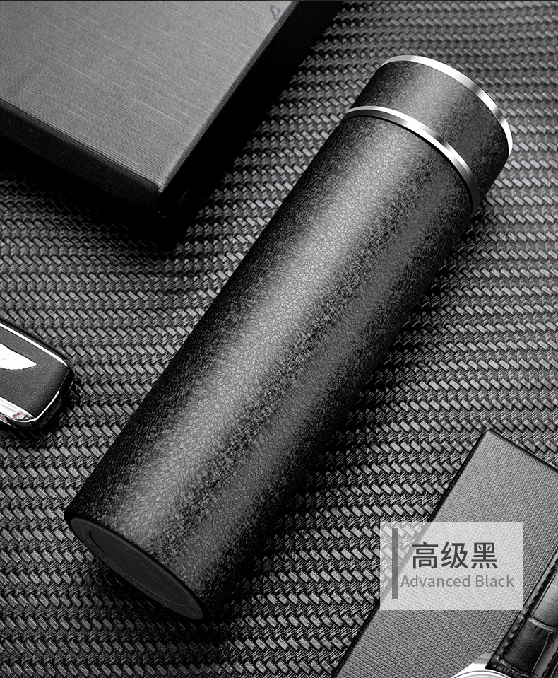 新款冰花烤漆保温 耐刮磨工艺水杯广告杯子定制LOGO