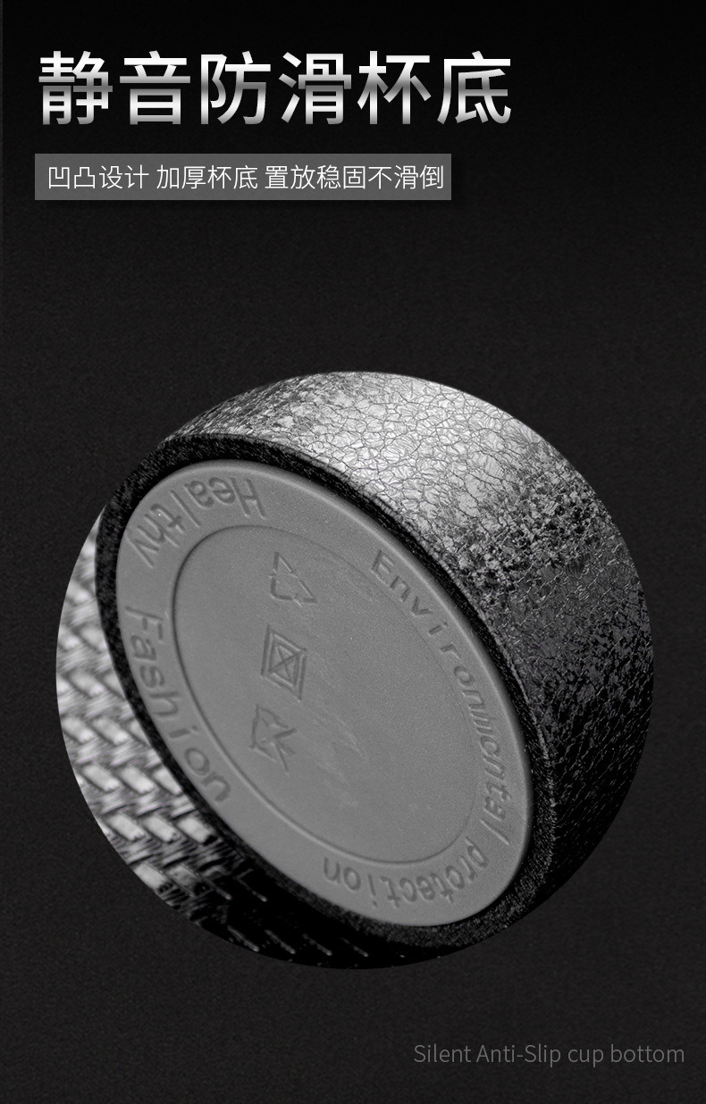 新款冰花烤漆保温 耐刮磨工艺水杯广告杯子定制LOGO