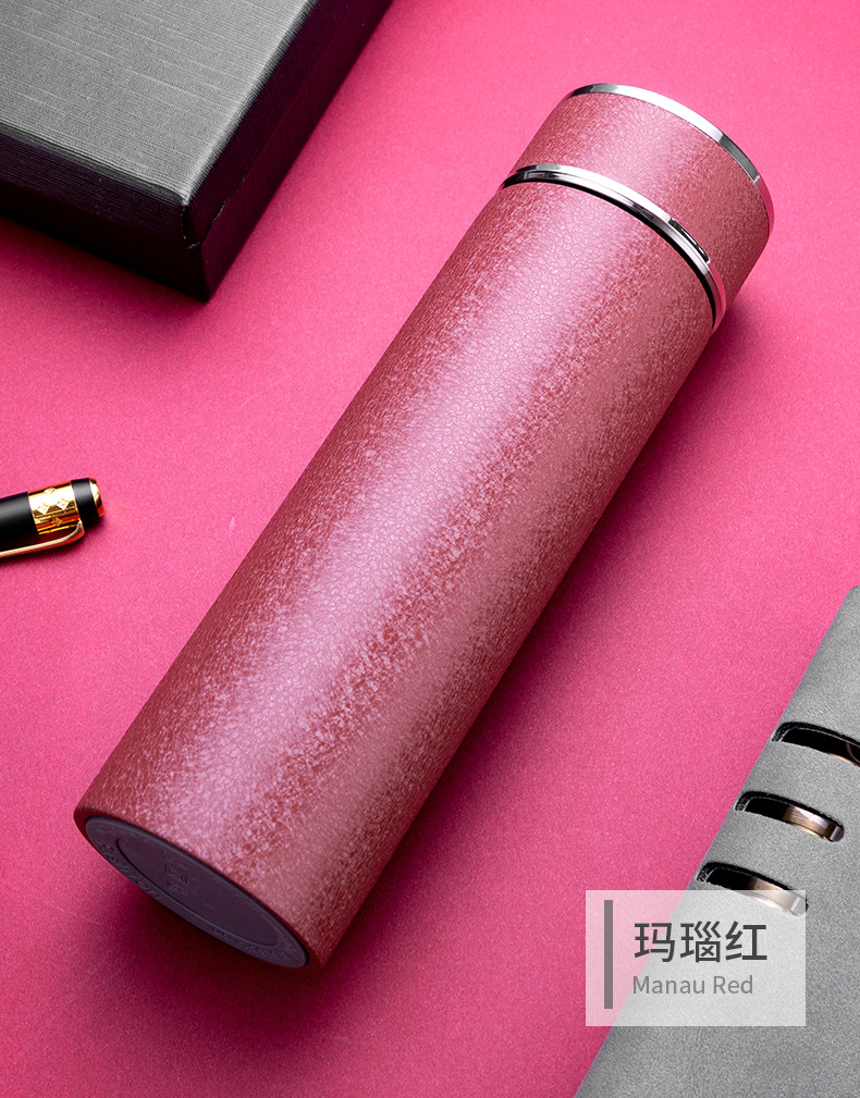 新款冰花烤漆保温 耐刮磨工艺水杯广告杯子定制LOGO