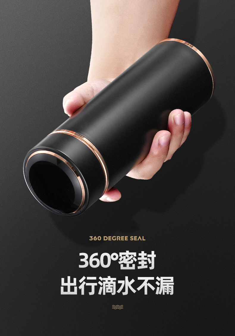 锌合金商务保温杯男女真空304不锈钢