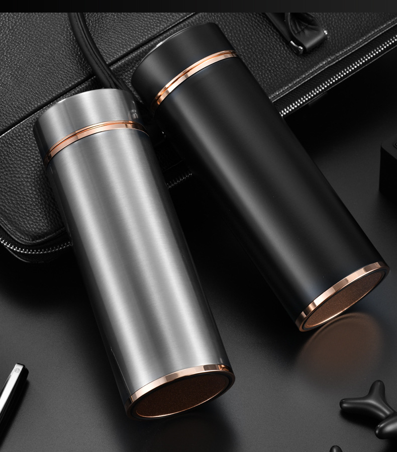 锌合金商务保温杯男女真空304不锈钢