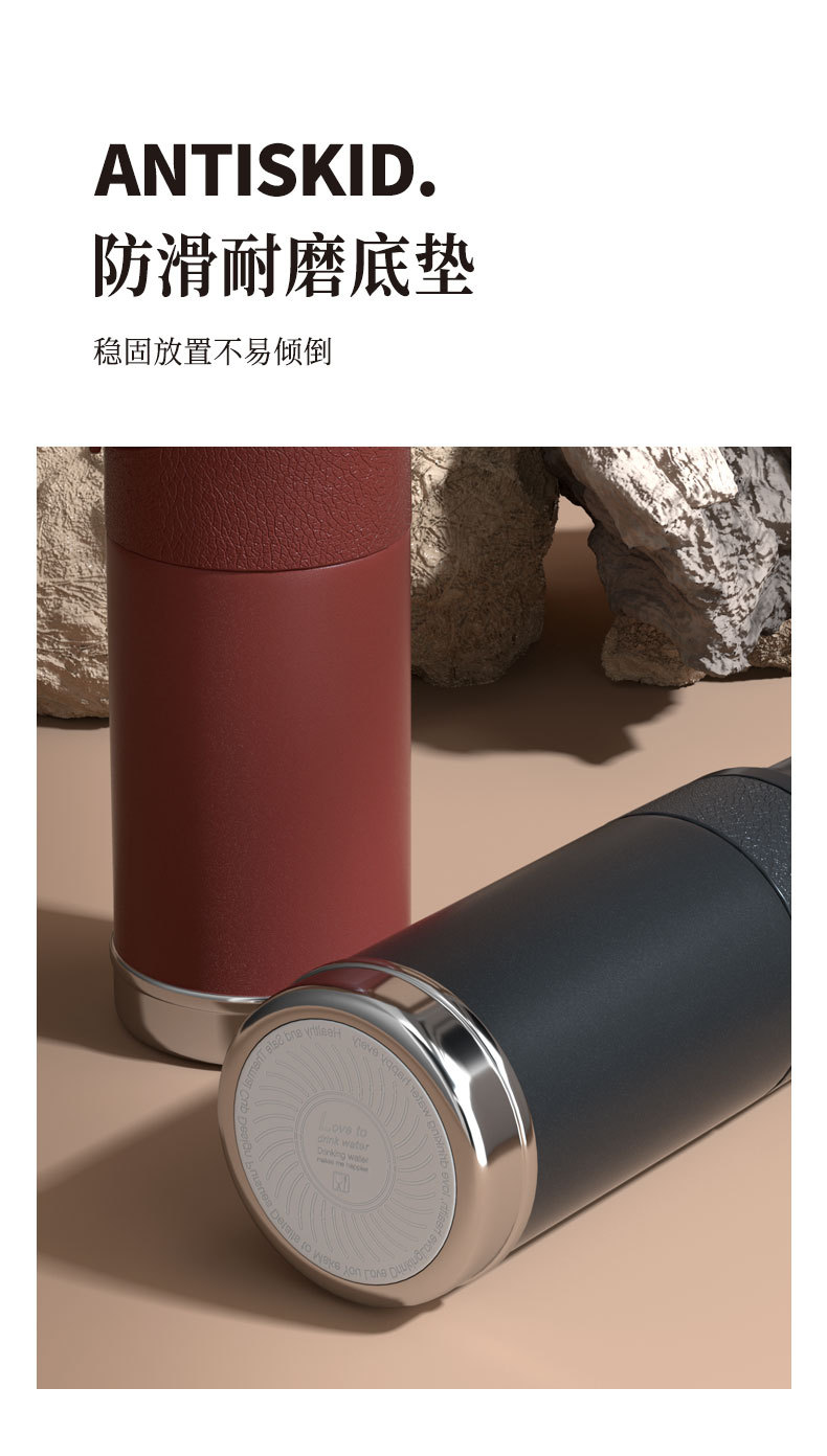 2023新中式304不锈钢1500ml大容量户外保温壶